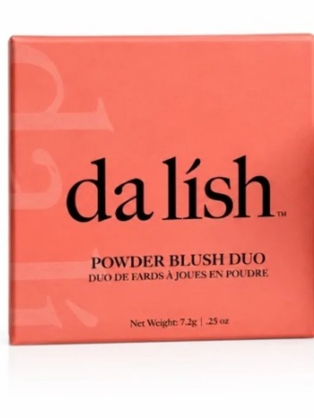Da Lish Powder Blush Duo In -Peachy Keen Full Size NWT
